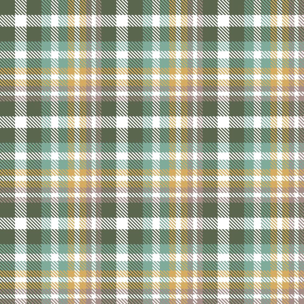 Tartan Pattern Seamless Texture Is Woven in a Simple Twill, Two Over Two Under the Warp, Advancing One Thread at Each Pass. vector