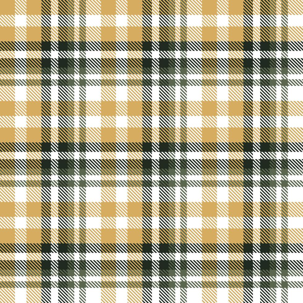 Tartan Plaid Pattern Fashion Design Texture Is Made With Alternating Bands of Coloured  Pre Dyed  Threads Woven as Both Warp and Weft at Right Angles to Each Other. vector