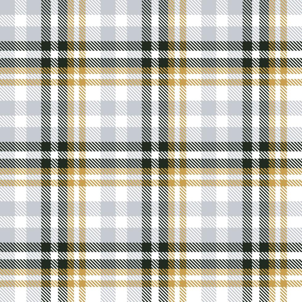 Tartan Pattern Fabric Design Texture Is Woven in a Simple Twill, Two Over Two Under the Warp, Advancing One Thread at Each Pass. vector