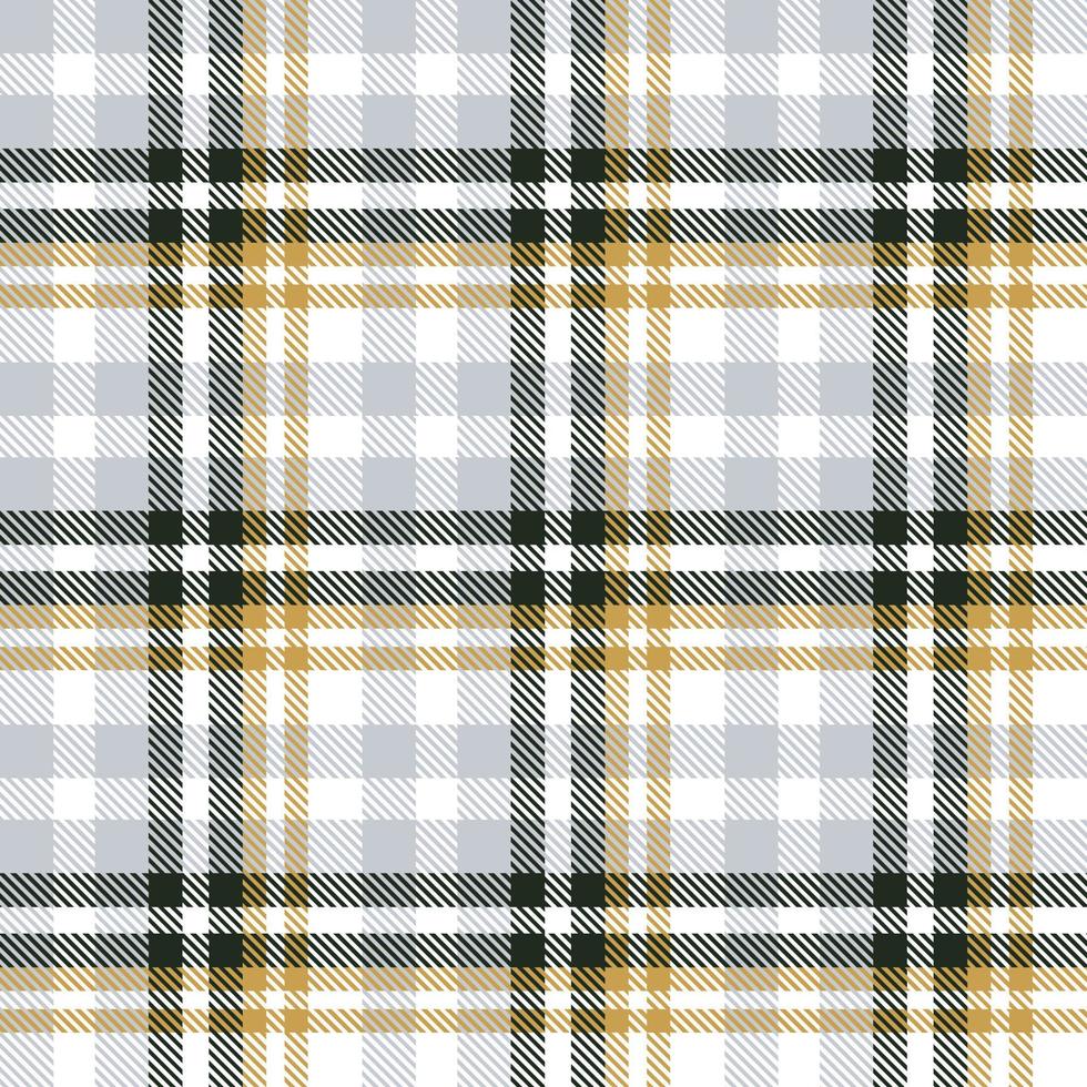 Tartan Pattern Fabric Design Texture Is Woven in a Simple Twill, Two Over Two Under the Warp, Advancing One Thread at Each Pass. vector