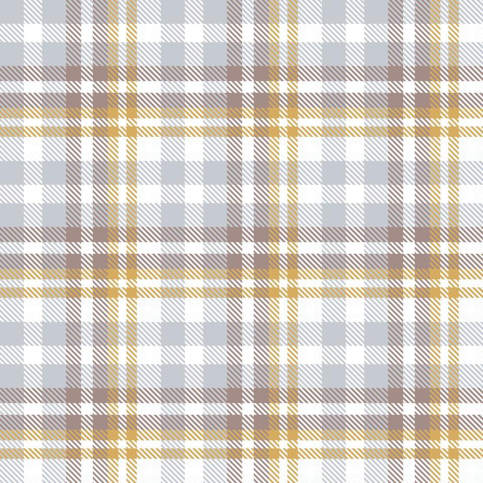 Tartan Pattern Fabric Design Background Is Woven in a Simple Twill, Two Over Two Under the Warp, Advancing One Thread at Each Pass. vector