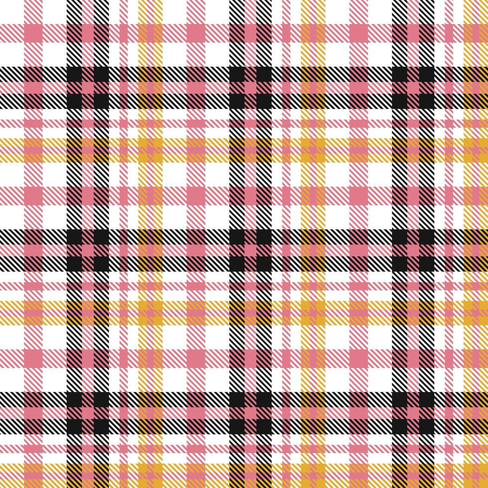 Tartan Pattern Fabric Vector Design the Resulting Blocks of Colour Repeat Vertically and Horizontally in a Distinctive Pattern of Squares and Lines Known as a Sett. Tartan Is Often Called Plaid