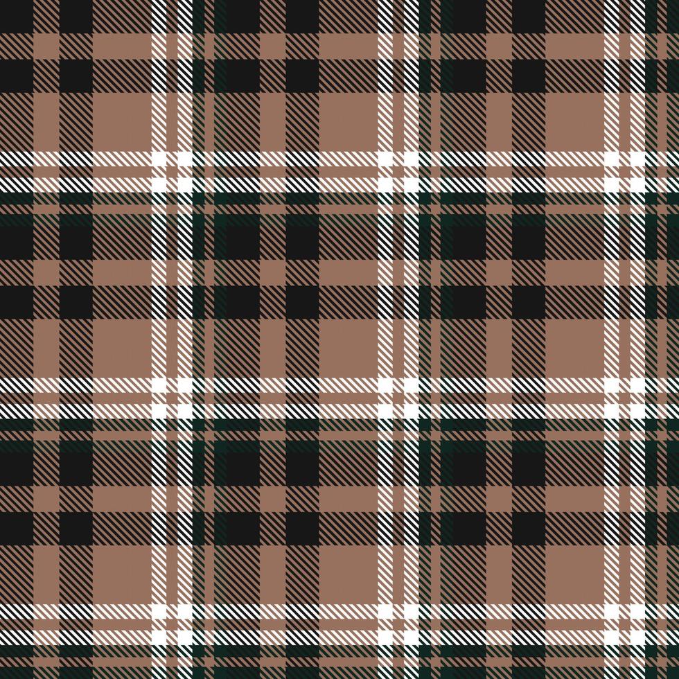 Plaid Pattern Seamless Textile the Resulting Blocks of Colour Repeat Vertically and Horizontally in a Distinctive Pattern of Squares and Lines Known as a Sett. Tartan Is Often Called Plaid vector