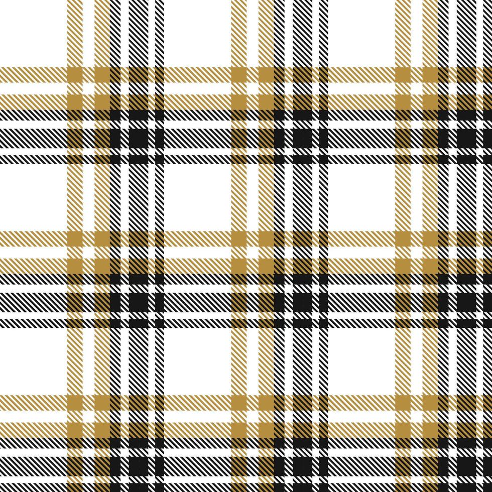 Plaid Pattern Design Textile Is Woven in a Simple Twill, Two Over Two Under the Warp, Advancing One Thread at Each Pass. vector