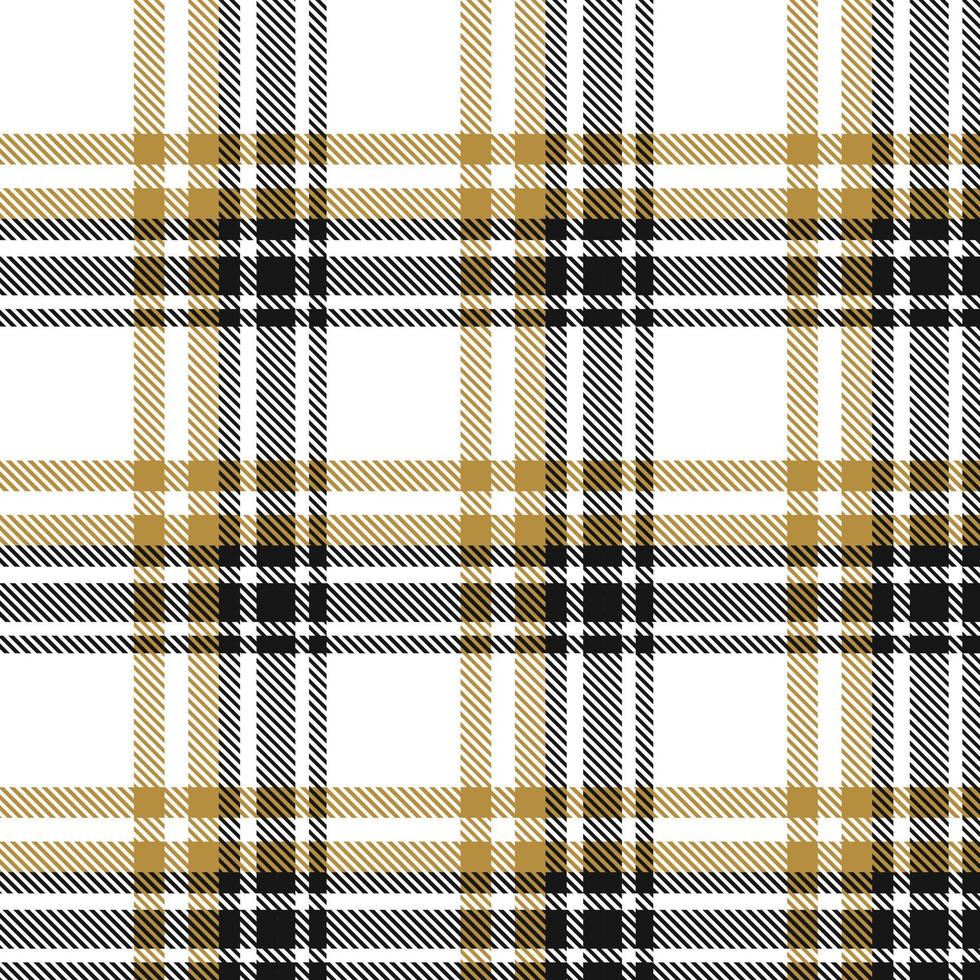 Plaid Pattern Design Textile Is Woven in a Simple Twill, Two Over Two Under the Warp, Advancing One Thread at Each Pass. vector