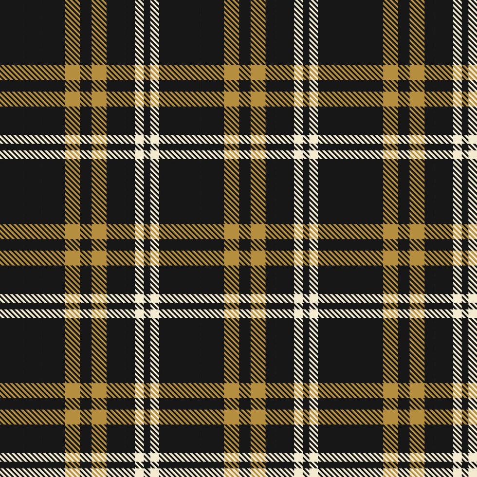 Plaid Pattern Seamless Textile Is Made With Alternating Bands of Coloured  Pre Dyed  Threads Woven as Both Warp and Weft at Right Angles to Each Other. vector