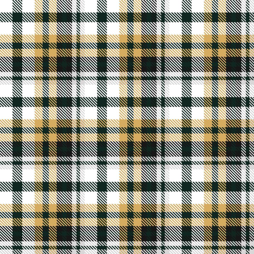 Plaid Pattern Fabric Design Background Is Woven in a Simple Twill, Two Over Two Under the Warp, Advancing One Thread at Each Pass. vector