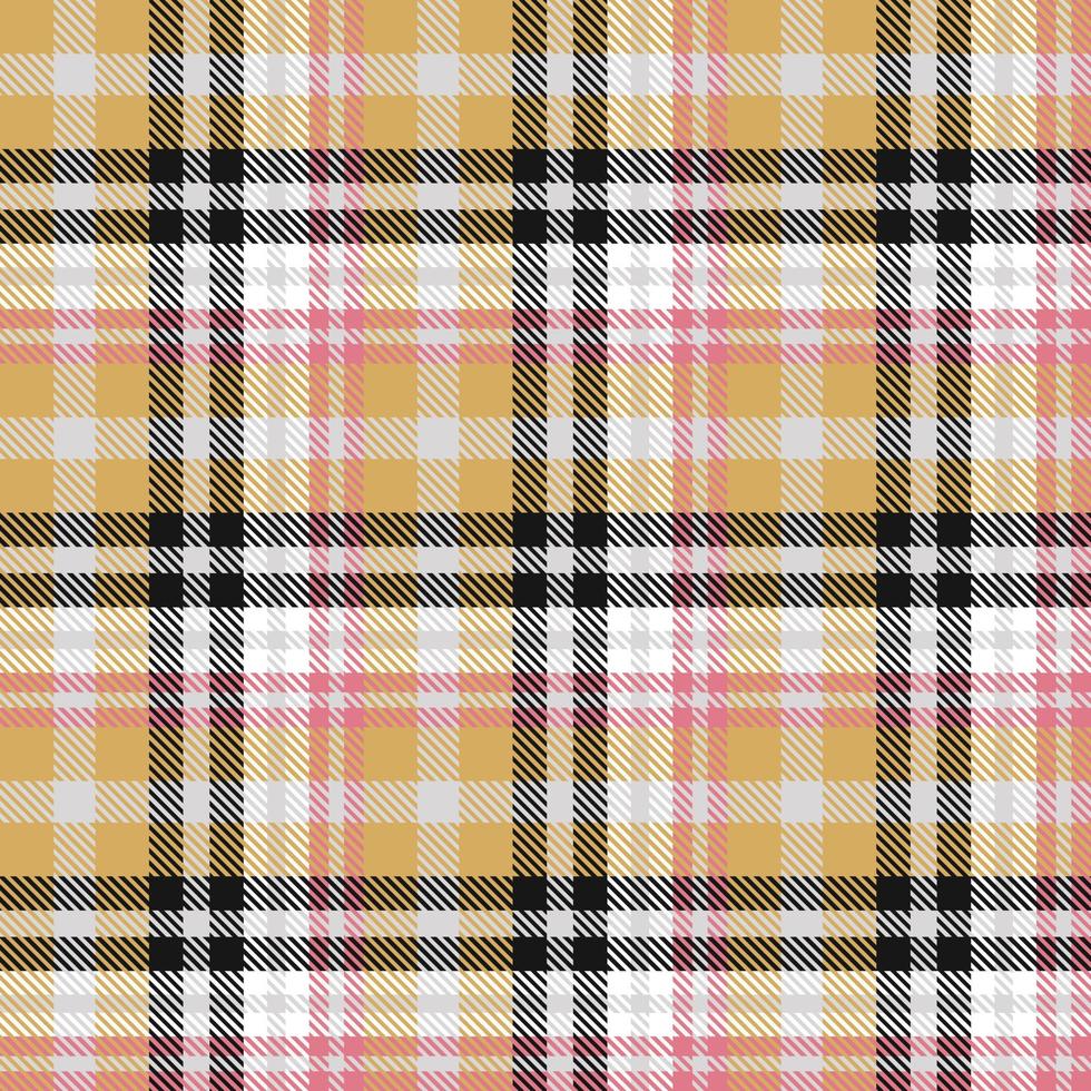 Plaid Pattern Fabric Vector Design Is a Patterned Cloth Consisting of Criss Crossed, Horizontal and Vertical Bands in Multiple Colours. Tartans Are Regarded as a Cultural Icon of Scotland.