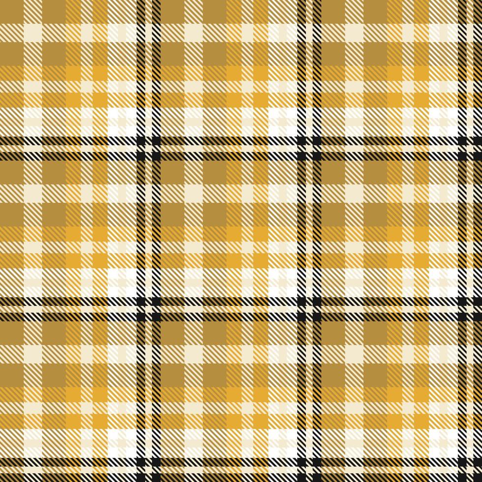 Tartan Plaid Pattern Seamless Textile Is Woven in a Simple Twill, Two Over Two Under the Warp, Advancing One Thread at Each Pass. vector