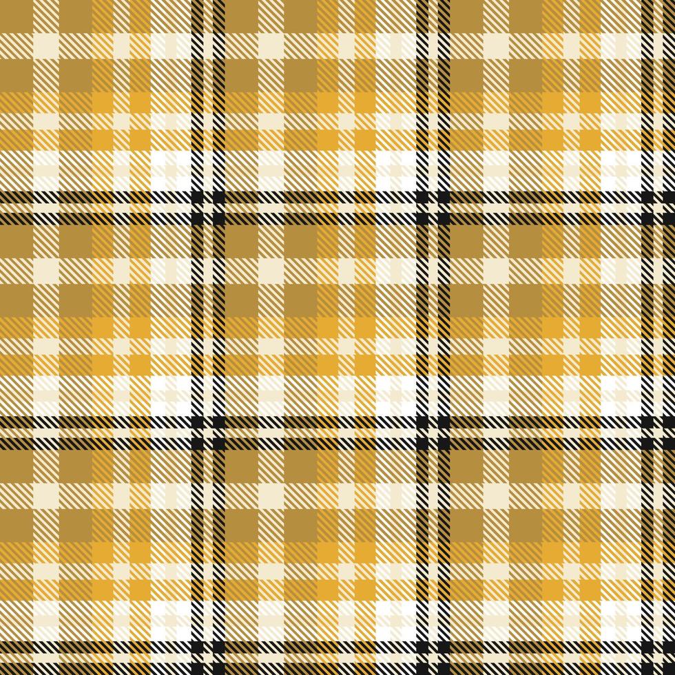 Tartan Plaid Pattern Seamless Textile Is Woven in a Simple Twill, Two Over Two Under the Warp, Advancing One Thread at Each Pass. vector