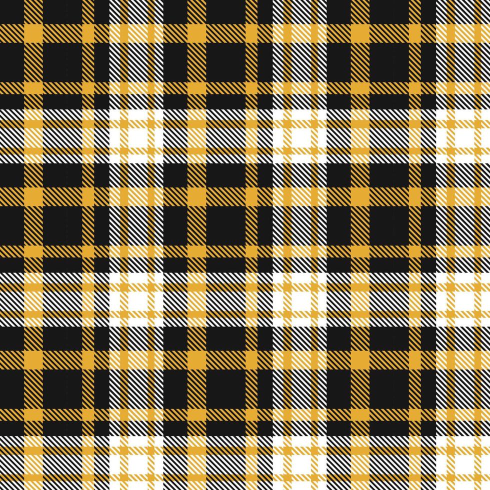 Tartan Plaid Pattern Seamless Texture Is Woven in a Simple Twill, Two Over Two Under the Warp, Advancing One Thread at Each Pass. vector