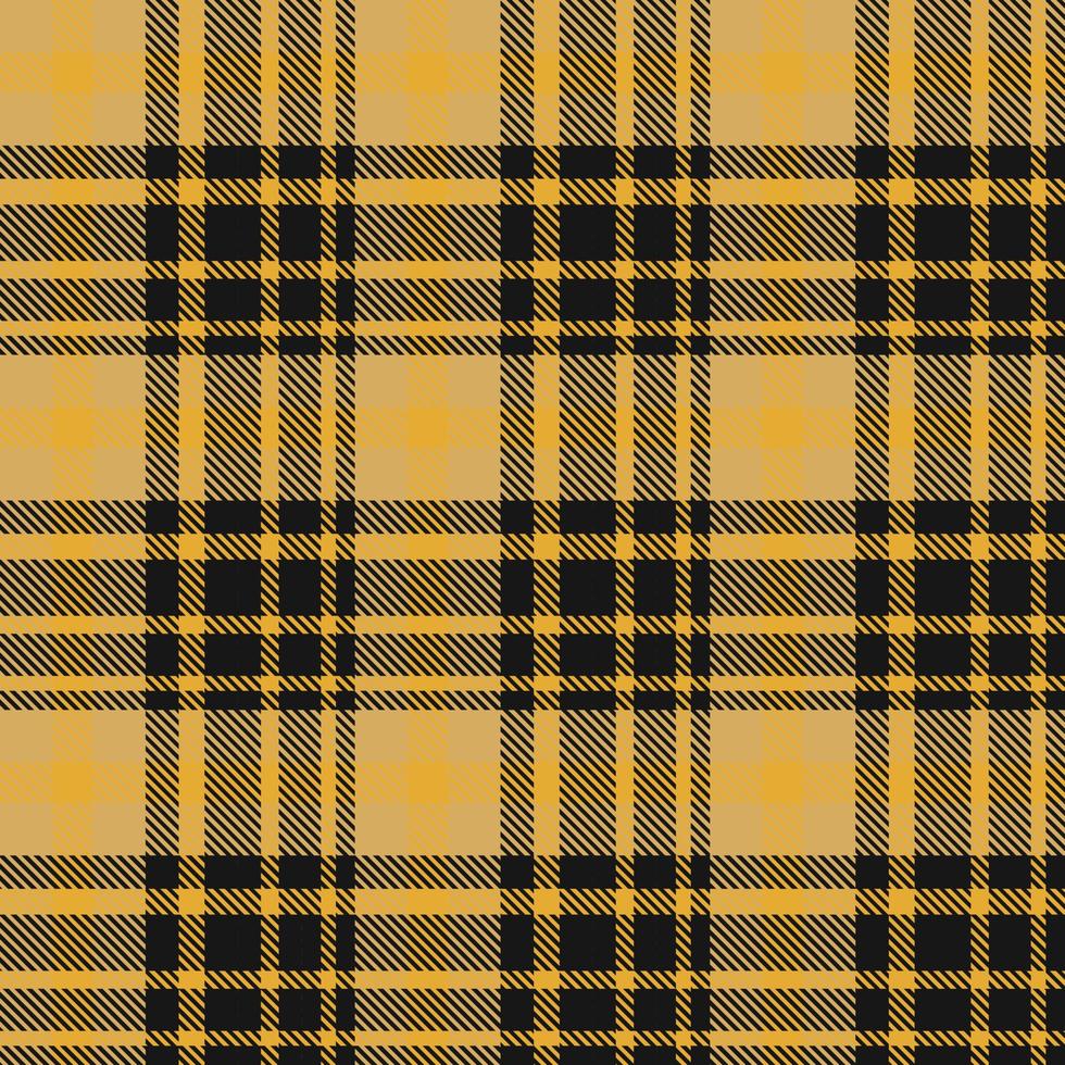 Tartan Plaid Pattern Fabric Design Background Is Woven in a Simple Twill, Two Over Two Under the Warp, Advancing One Thread at Each Pass. vector