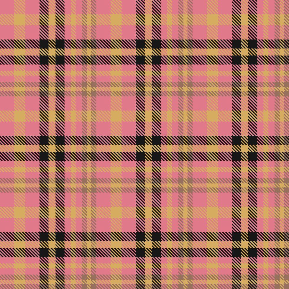 Tartan Plaid Pattern Fabric Vector Design Is a Patterned Cloth Consisting of Criss Crossed, Horizontal and Vertical Bands in Multiple Colours. Tartans Are Regarded as a Cultural Icon of Scotland.