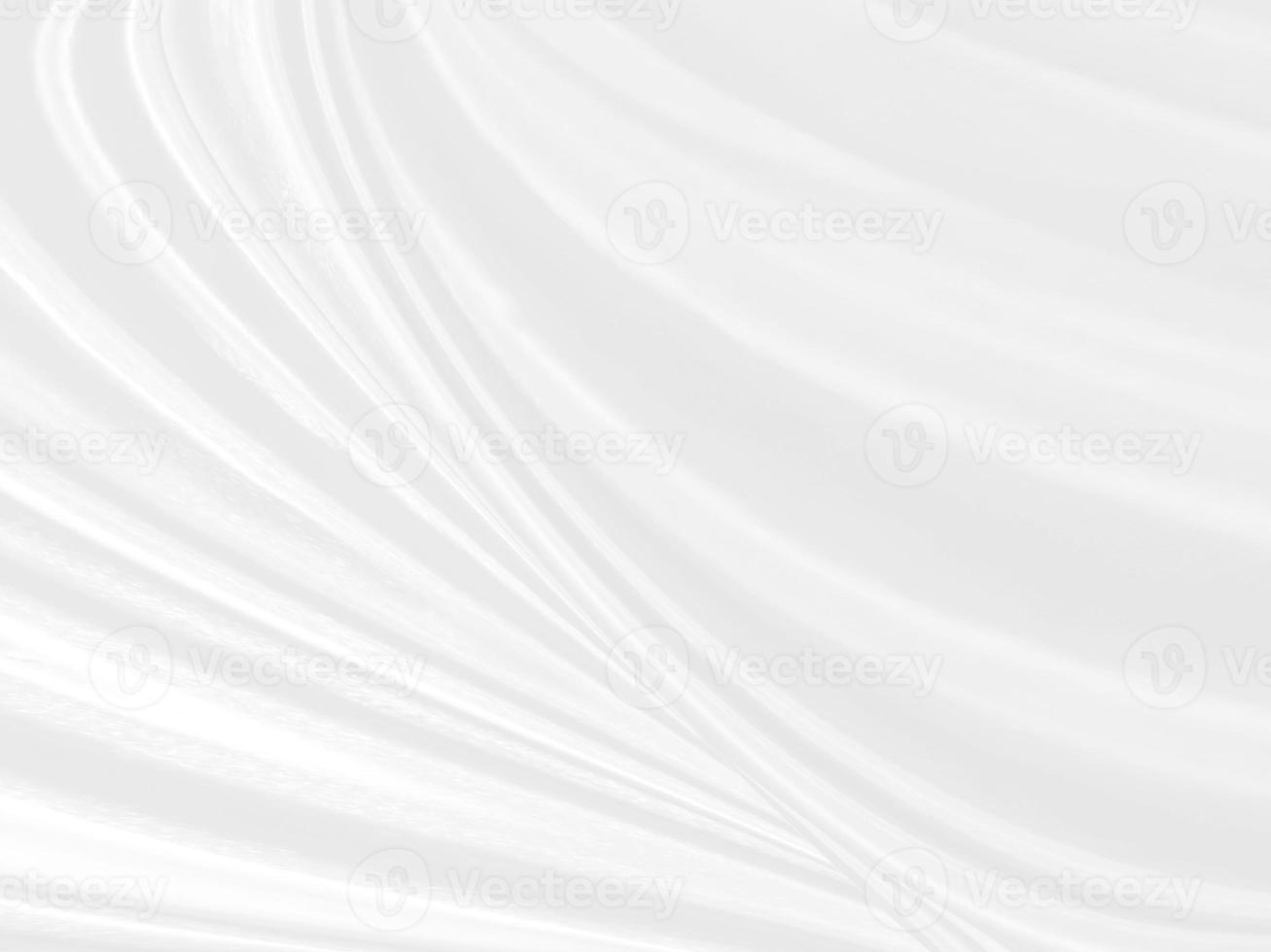 Clean woven soft fabric white abstract smooth curve shape decorative fashion textile background photo