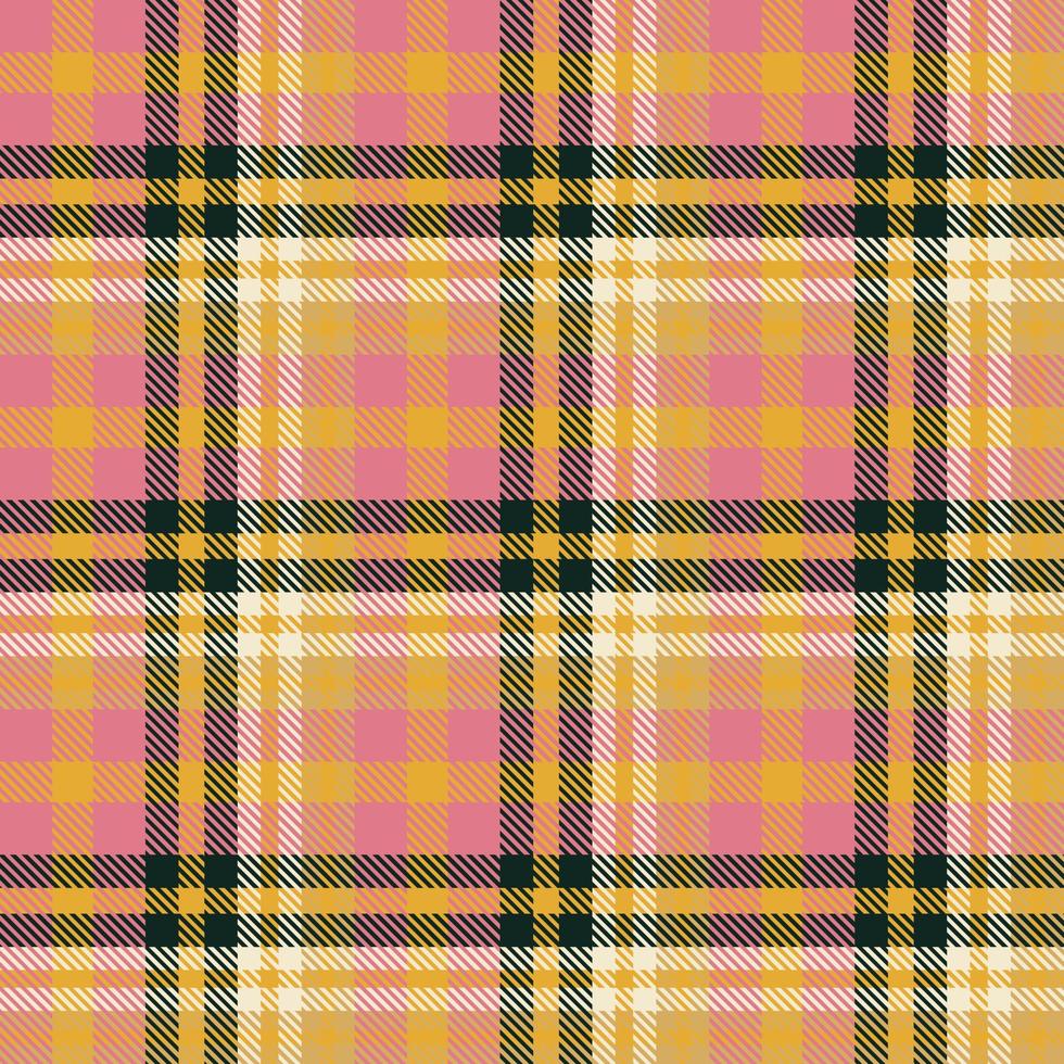 Tartan Pattern Seamless Texture the Resulting Blocks of Colour Repeat Vertically and Horizontally in a Distinctive Pattern of Squares and Lines Known as a Sett. Tartan Is Often Called Plaid vector