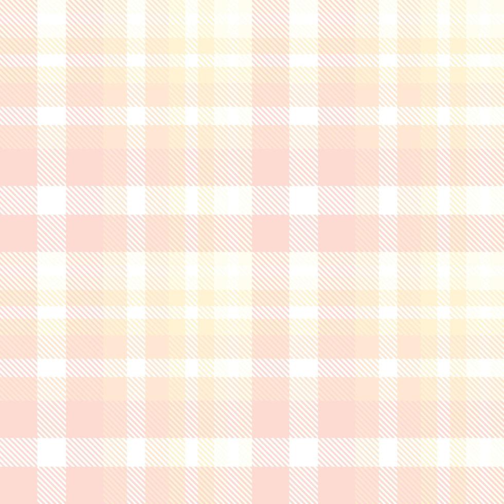 Pastel Tartan Pattern Seamless Textile the Resulting Blocks of Colour Repeat Vertically and Horizontally in a Distinctive Pattern of Squares and Lines Known as a Sett. Tartan Is Plaid vector