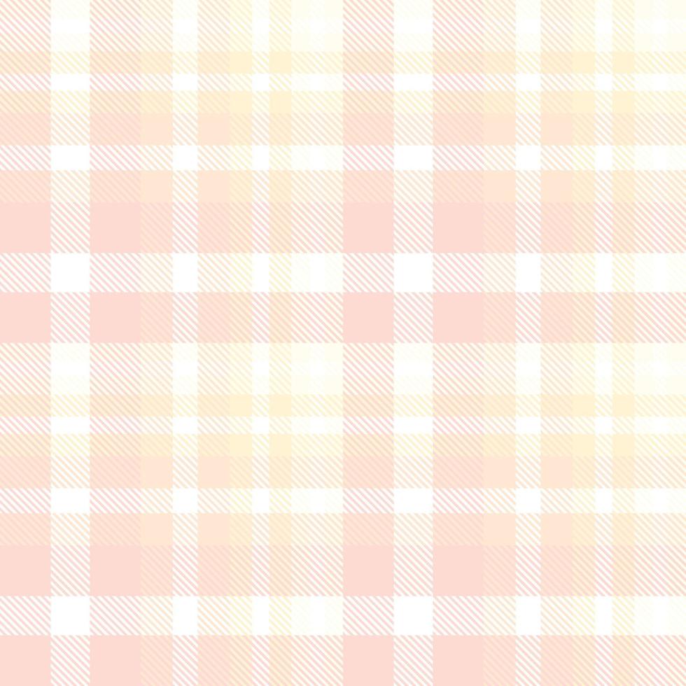 Pastel Tartan Pattern Seamless Textile the Resulting Blocks of Colour Repeat Vertically and Horizontally in a Distinctive Pattern of Squares and Lines Known as a Sett. Tartan Is Plaid vector