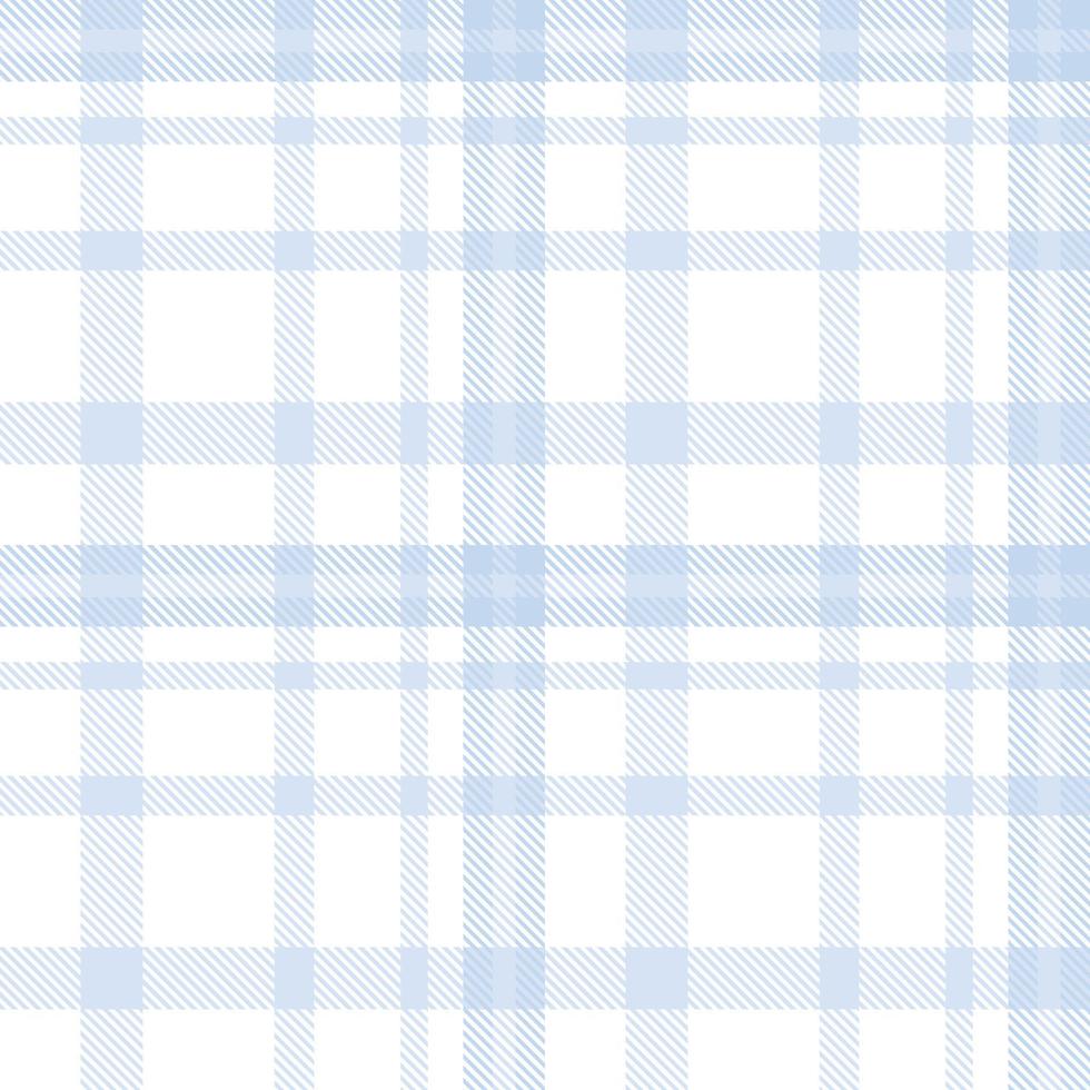 Pastel Plaid Tartan Pattern Design Textile Is Woven in a Simple Twill, Two Over Two Under the Warp, Advancing One Thread at Each Pass. vector