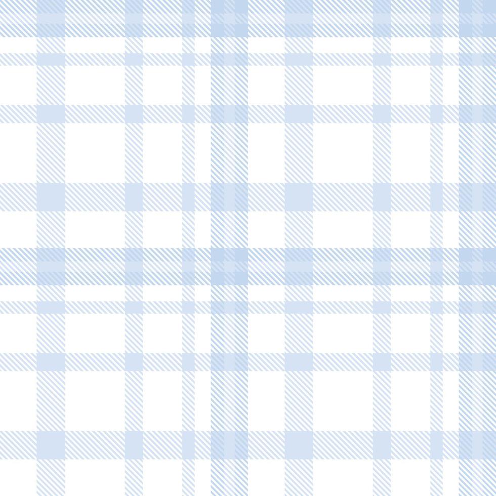 Pastel Plaid Tartan Pattern Design Textile Is Woven in a Simple Twill, Two Over Two Under the Warp, Advancing One Thread at Each Pass. vector