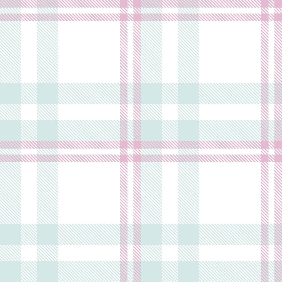 Pastel Plaid Pattern Seamless Textile Is a Patterned Cloth Consisting of Criss Crossed, Horizontal and Vertical Bands in Multiple Colours. Tartans Are Regarded as a Cultural Scotland. vector
