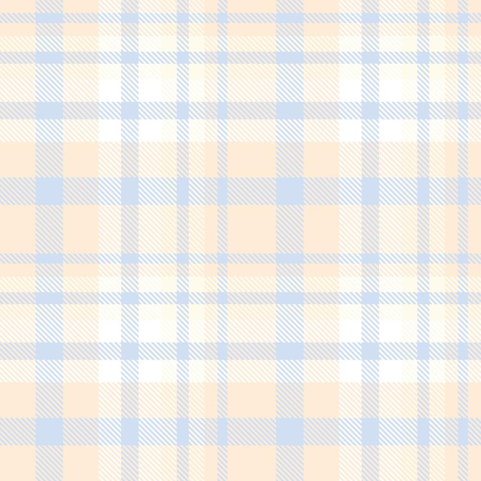 Pastel Plaid Pattern Fabric Design Texture the Resulting Blocks of Colour Repeat Vertically and Horizontally in a Distinctive Pattern of Squares and Lines Known as a Sett. Tartan Is Plaid vector