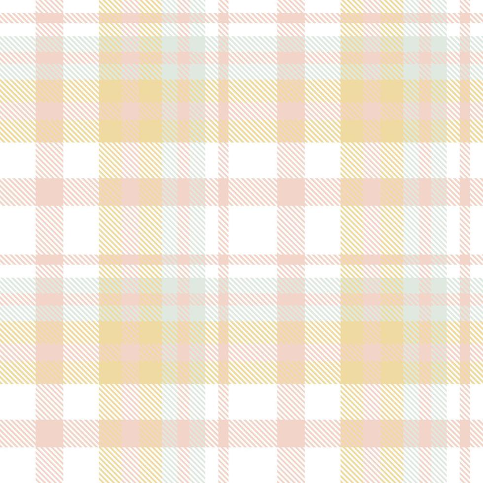 Pastel Plaid Pattern Fabric Vector Design Is Made With Alternating Bands of Coloured  Pre Dyed  Threads Woven as Both Warp and Weft at Right Angles to Each Other.