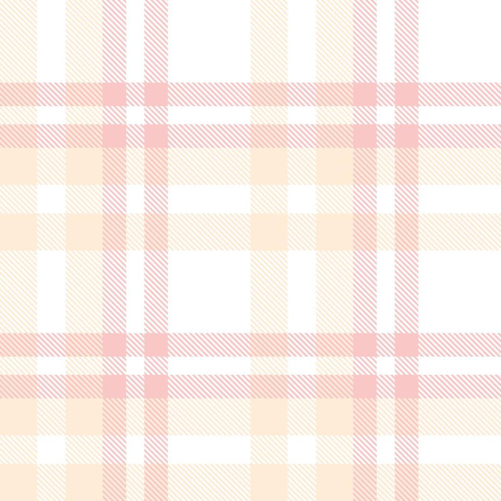 Pastel Tartan Plaid Pattern Design Texture Is a Patterned Cloth Consisting of Criss Crossed, Horizontal and Vertical Bands in Multiple Colours. Tartans Are Regarded as a Cultural Scotland. vector