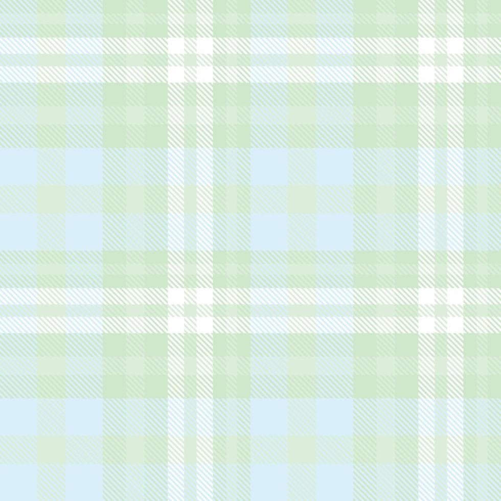 Pastel Tartan Plaid Pattern Fabric Design Background Is a Patterned Cloth Consisting of Criss Crossed, Horizontal and Vertical Bands in Multiple Colours. Tartans Are Regarded as a Cultural Scotland. vector
