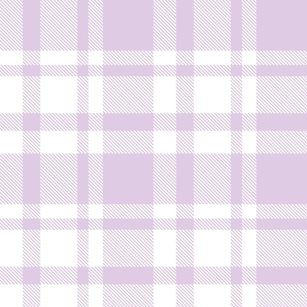 Pastel Tartan Plaid Pattern Fabric Design Background Is Made With Alternating Bands of Coloured  Pre Dyed  Threads Woven as Both Warp and Weft at Right Angles to Each Other. vector