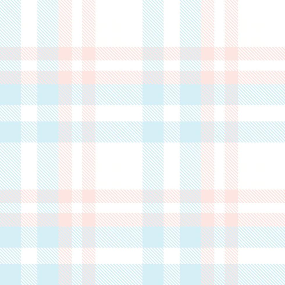 Pastel Tartan Plaid Pattern Fabric Vector Design Is Made With Alternating Bands of Coloured  Pre Dyed  Threads Woven as Both Warp and Weft at Right Angles to Each Other.