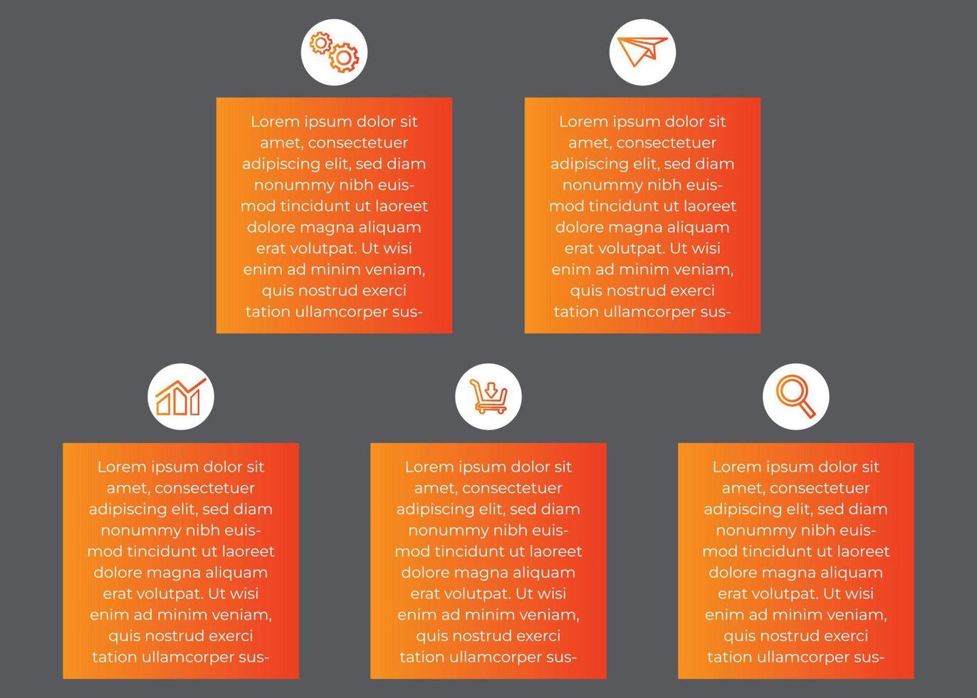 infografia diseño plantillas vector