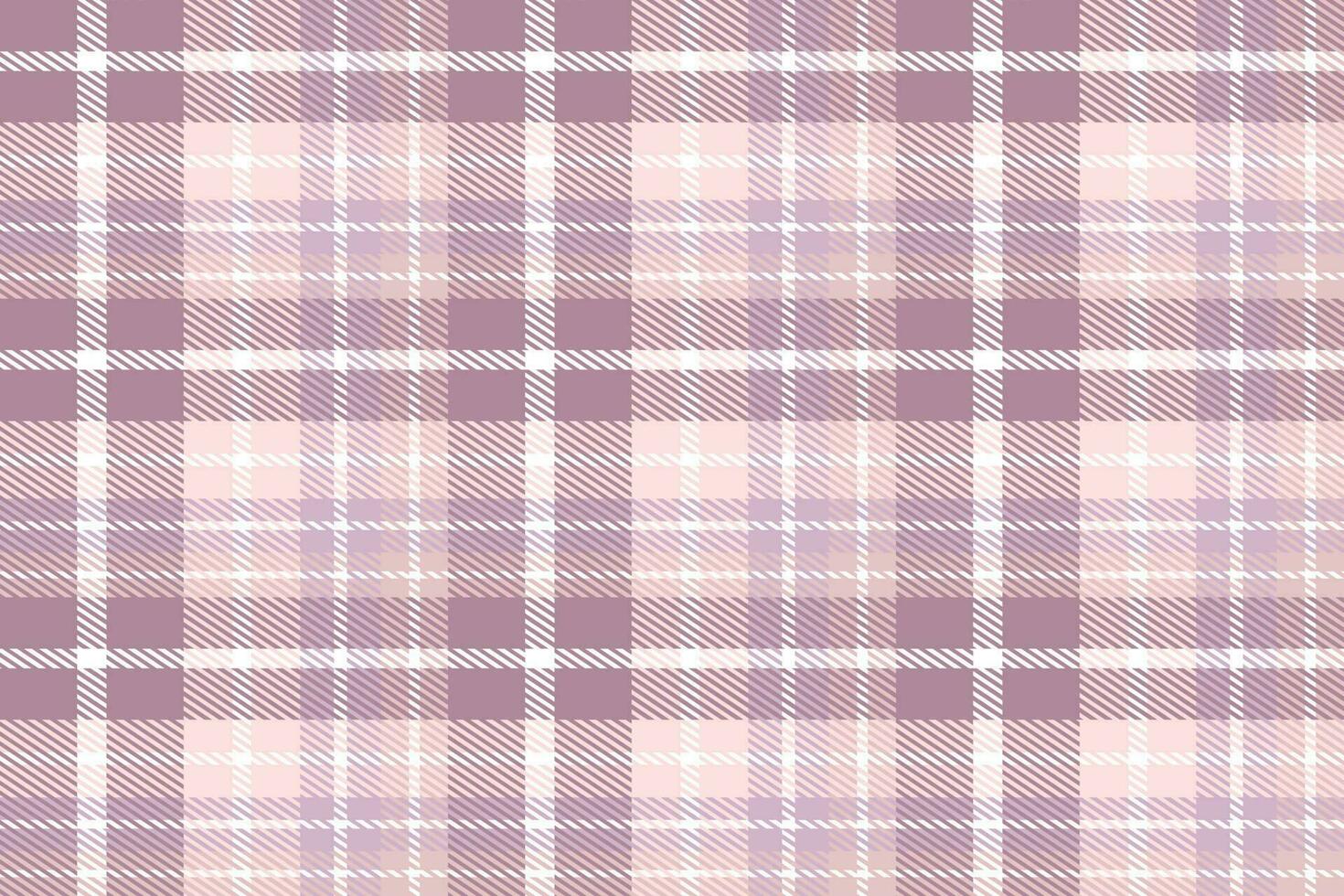 Purple Tartan Pattern Design Texture Is Made With Alternating Bands of Coloured  Pre Dyed  Threads Woven as Both Warp and Weft at Right Angles to Each Other. vector
