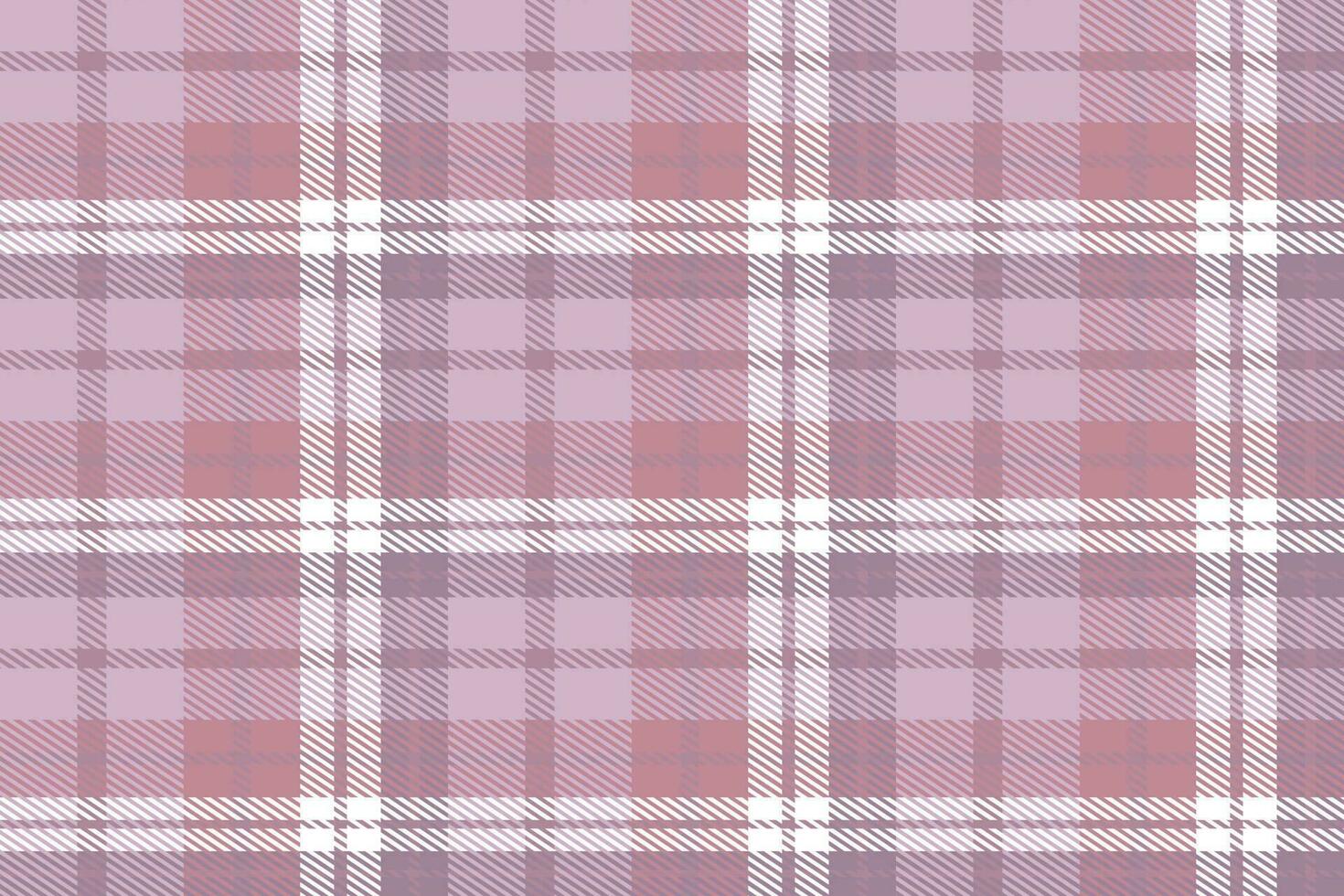 Purple Tartan Pattern Seamless Texture Is Made With Alternating Bands of Coloured  Pre Dyed  Threads Woven as Both Warp and Weft at Right Angles to Each Other. vector