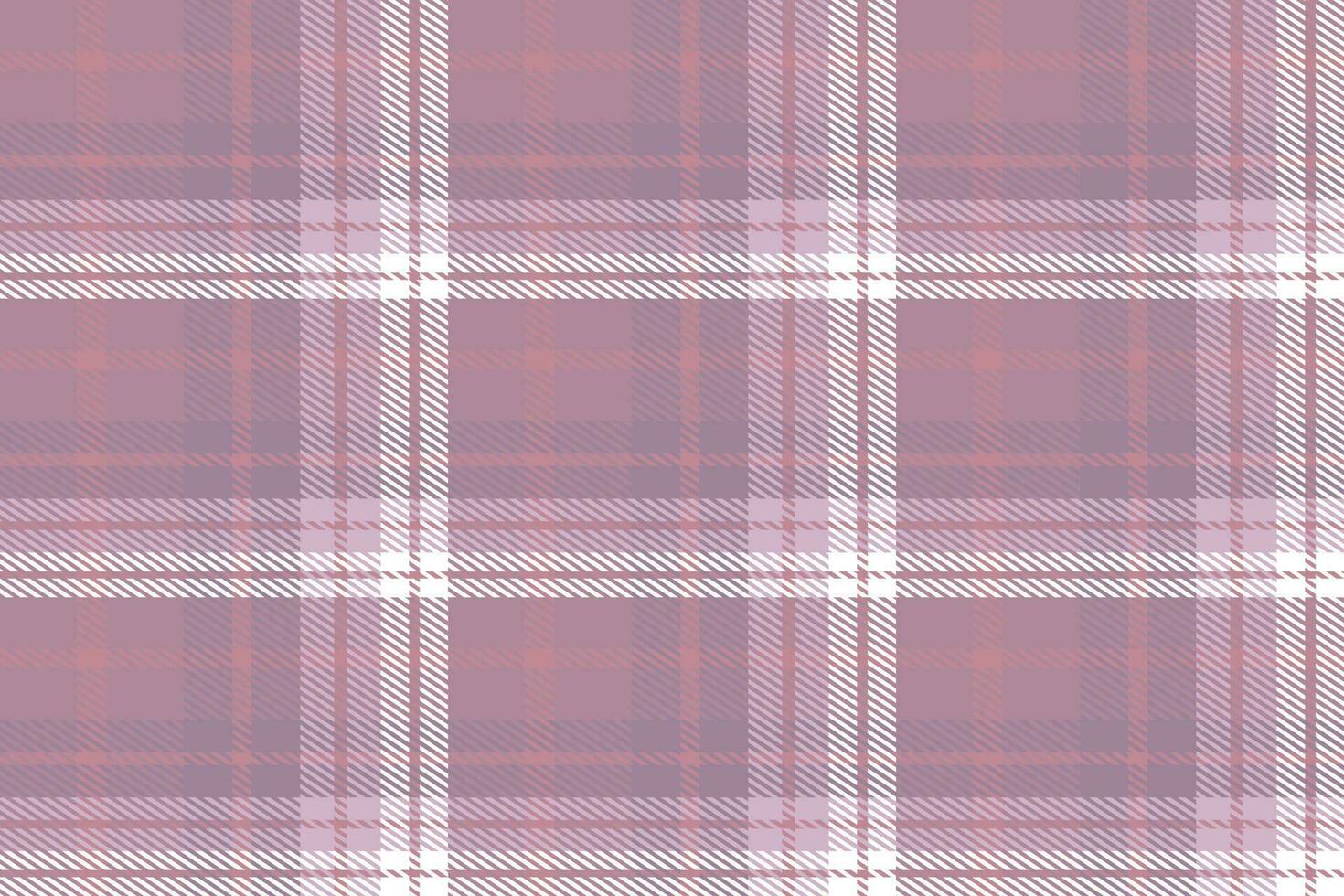 Purple Tartan Pattern Fashion Design Texture Is Made With Alternating Bands of Coloured  Pre Dyed  Threads Woven as Both Warp and Weft at Right Angles to Each Other. vector