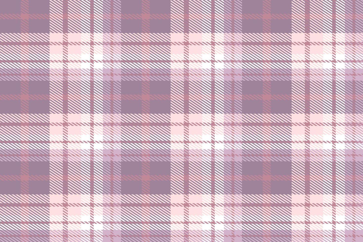 Purple Tartan Pattern Fashion Design Texture the Resulting Blocks of Colour Repeat Vertically and Horizontally in a Distinctive Pattern of Squares and Lines Known as a Sett. Tartan Is Plaid vector
