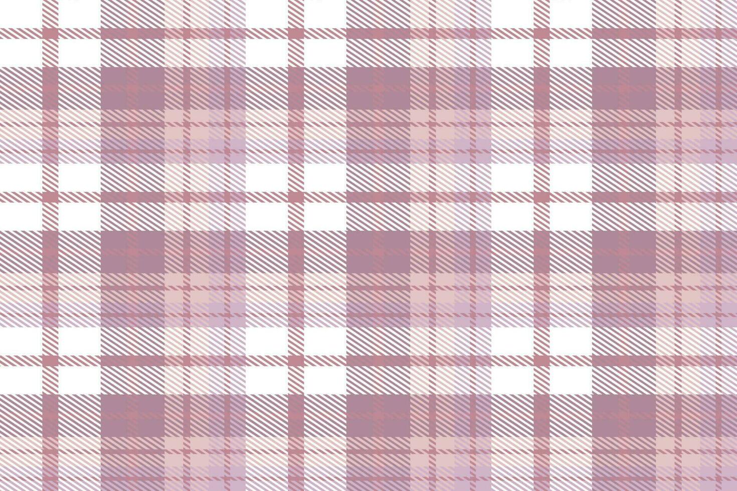 Purple Tartan Pattern Design Textile Is Made With Alternating Bands of Coloured  Pre Dyed  Threads Woven as Both Warp and Weft at Right Angles to Each Other. vector