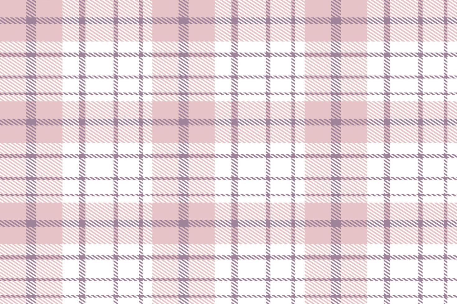Purple Plaid Pattern Design Textile Is a Patterned Cloth Consisting of Criss Crossed, Horizontal and Vertical Bands in Multiple Colours. Tartans Are Regarded as a Cultural Scotland. vector