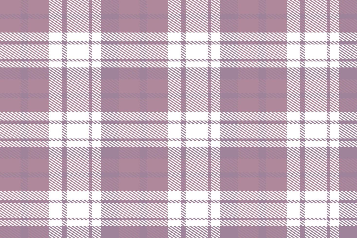 Purple Plaid Pattern Design Textile Is Made With Alternating Bands of Coloured  Pre Dyed  Threads Woven as Both Warp and Weft at Right Angles to Each Other. vector