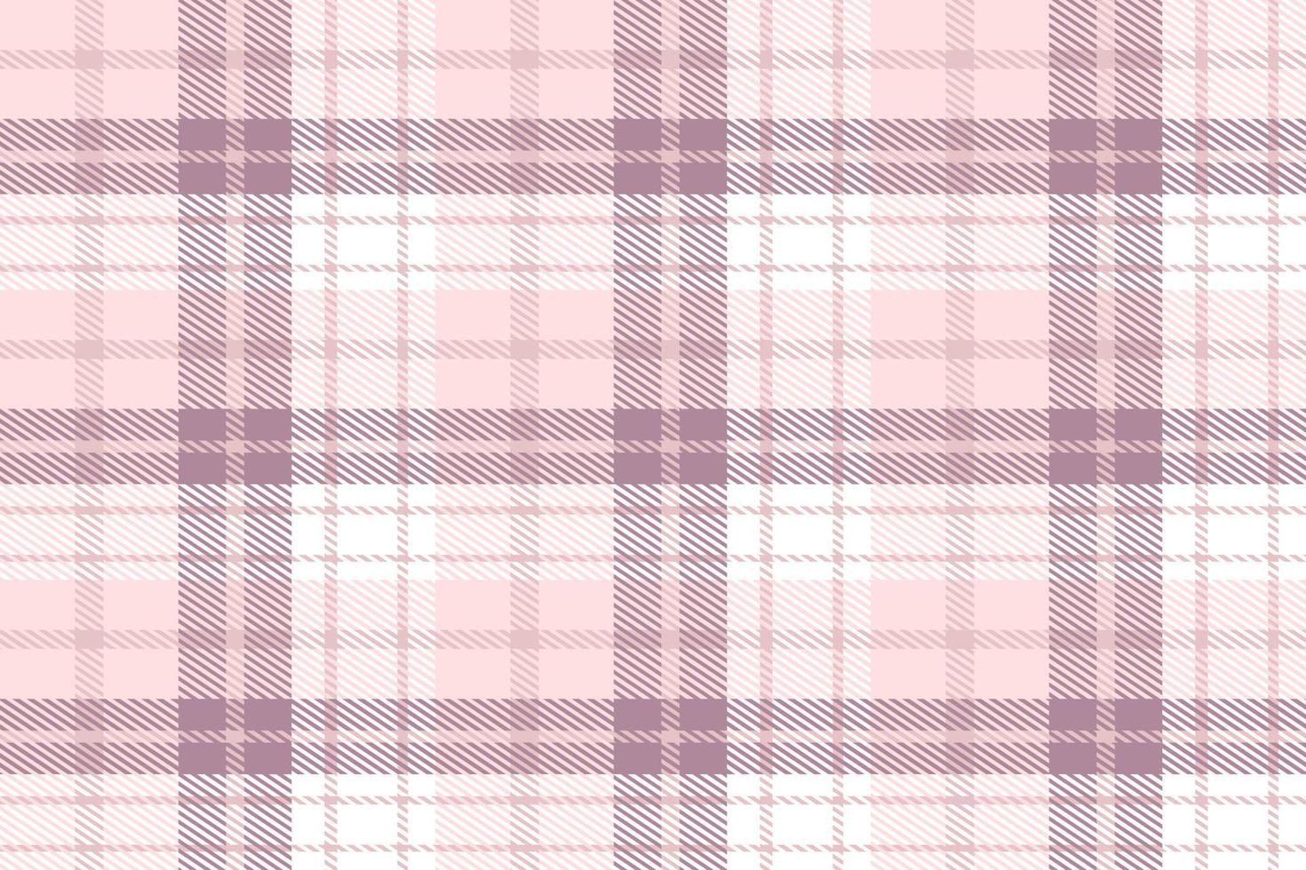 Purple Tartan Plaid Pattern Seamless Texture Is Made With Alternating Bands of Coloured  Pre Dyed  Threads Woven as Both Warp and Weft at Right Angles to Each Other. vector