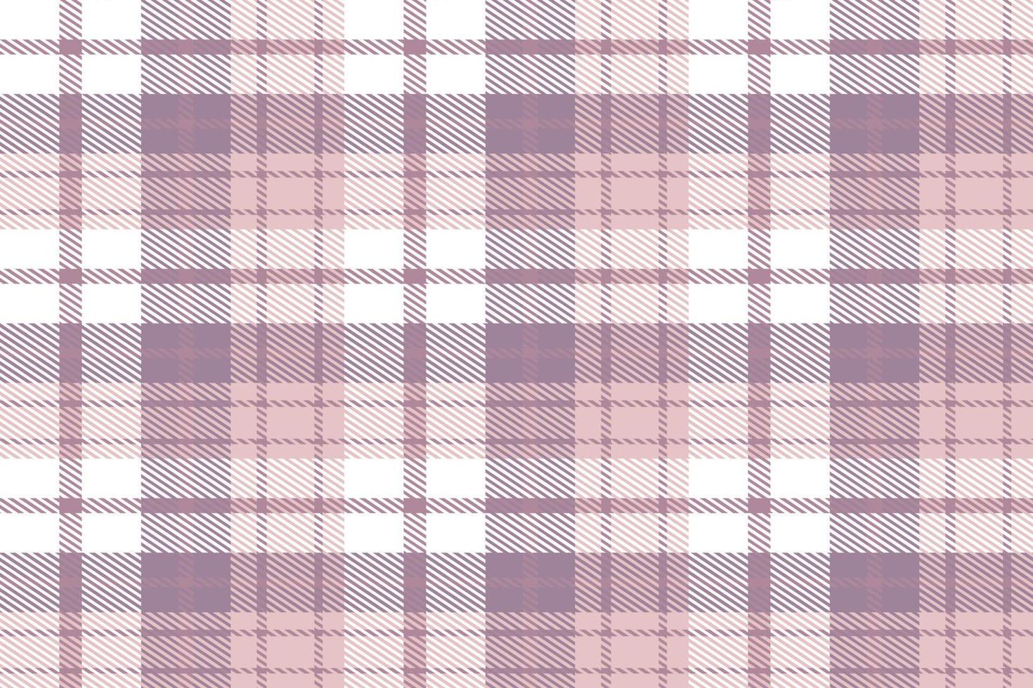 Purple Tartan Plaid Pattern Fabric Design Background Is a Patterned Cloth Consisting of Criss Crossed, Horizontal and Vertical Bands in Multiple Colours. Tartans Are Regarded as a Cultural Scotland. vector