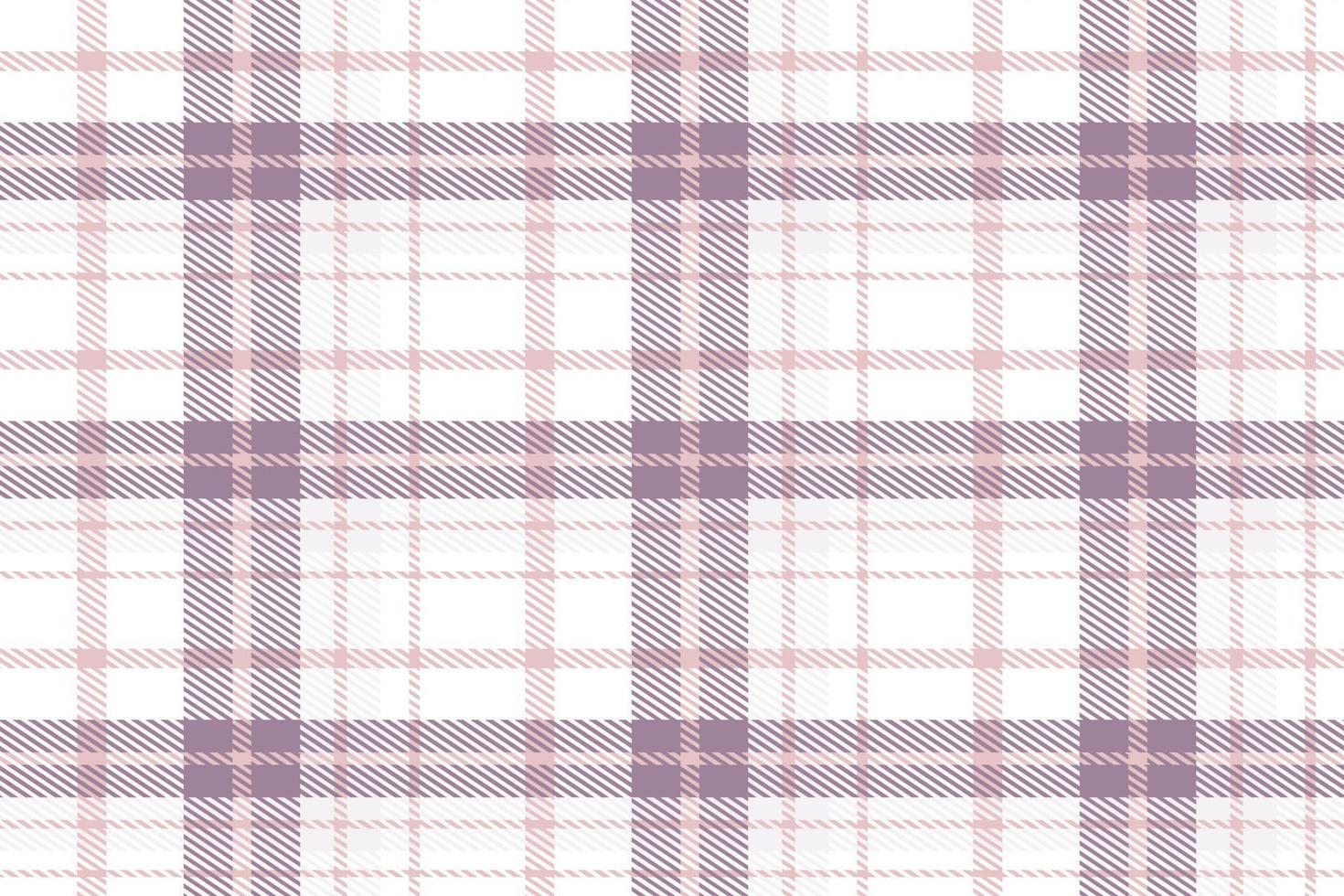 Purple Tartan Plaid Pattern Fabric Vector Design Is a Patterned Cloth Consisting of Criss Crossed, Horizontal and Vertical Bands in Multiple Colours. Tartans Are Regarded as a Cultural Scotland.