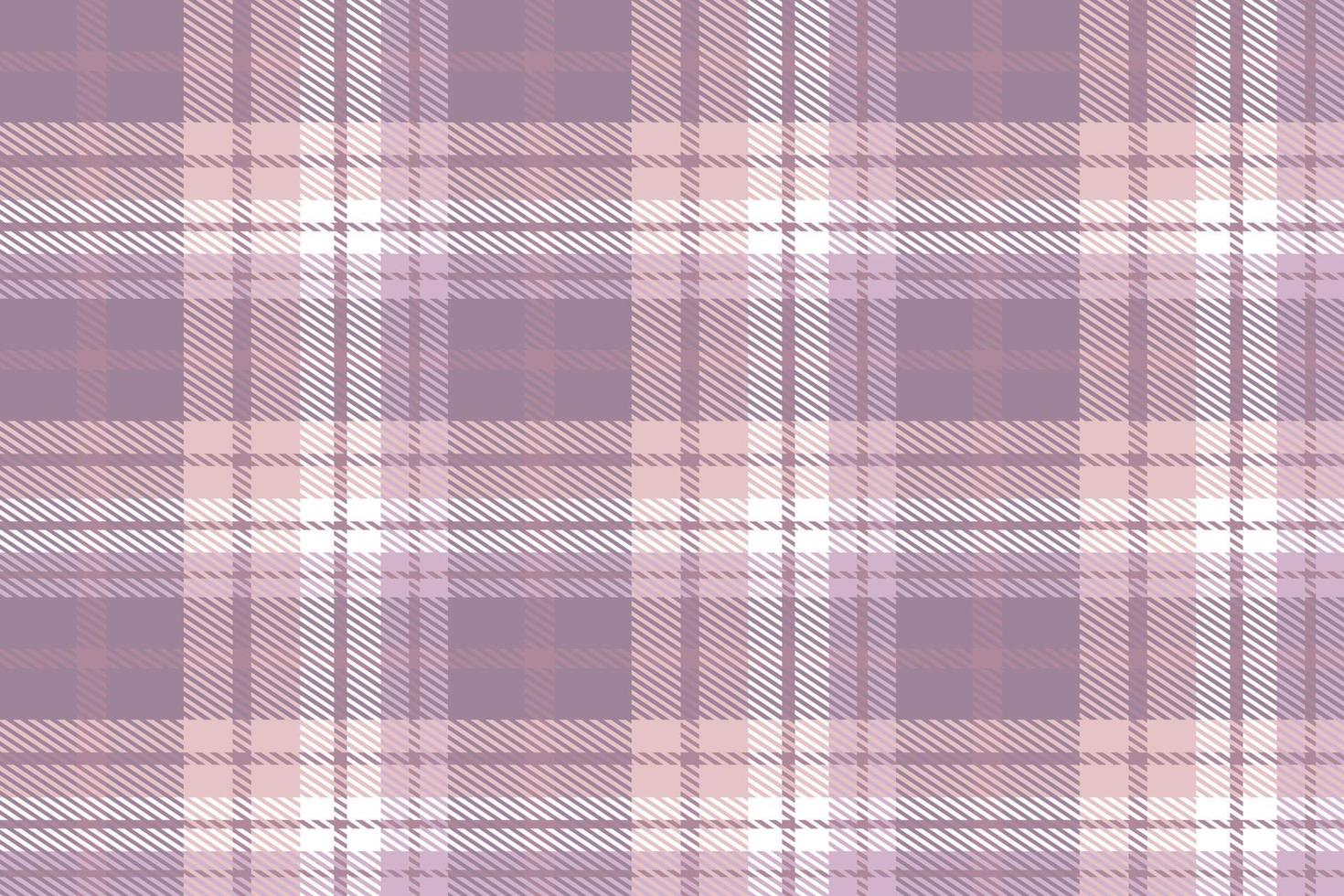Purple Tartan Plaid Pattern Fabric Design Background the Resulting Blocks of Colour Repeat Vertically and Horizontally in a Distinctive Pattern of Squares and Lines Known as a Sett. Tartan Plaid vector