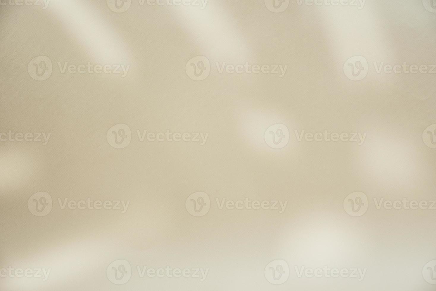 Shadow of palm leaf on pastel background photo