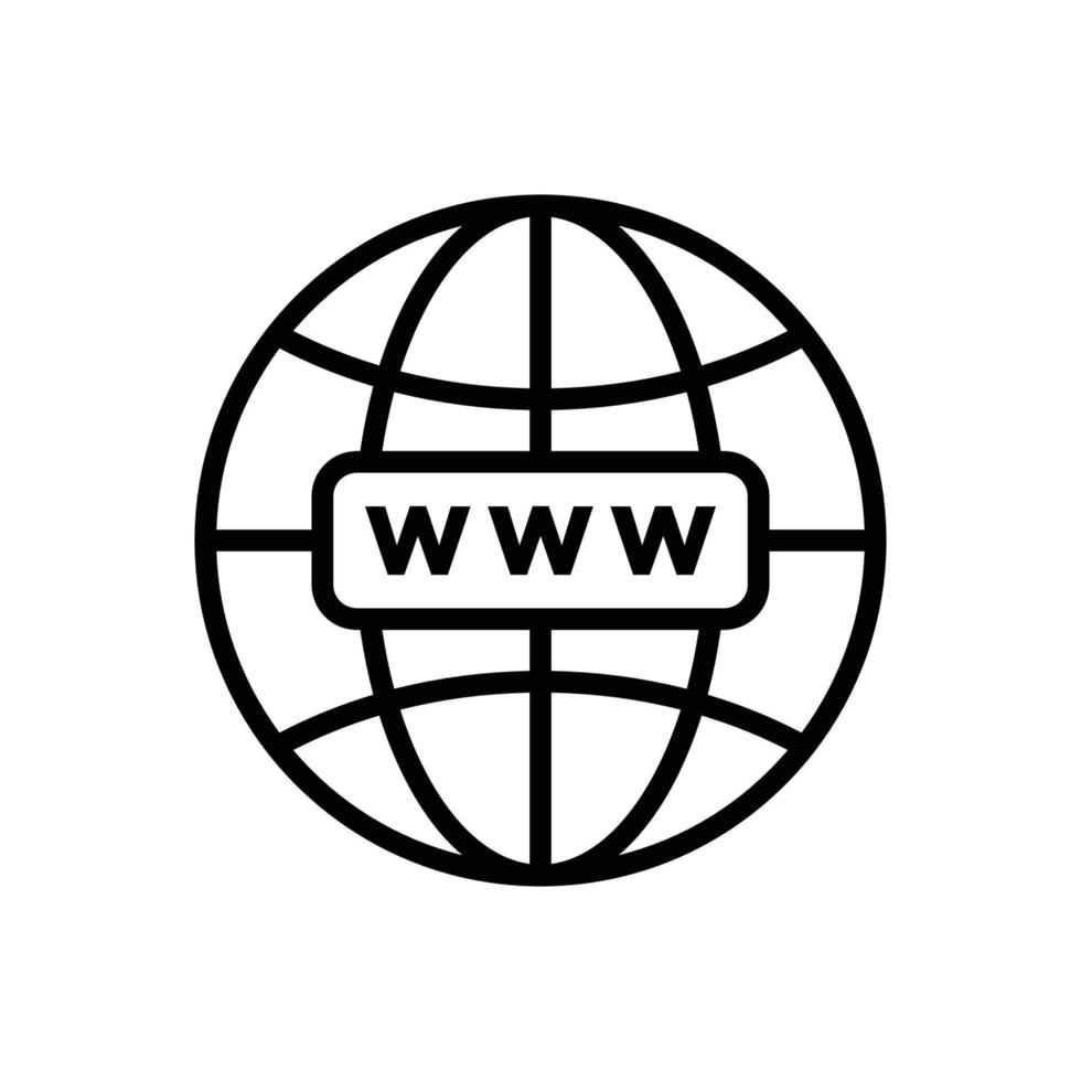 globe icon vector design template