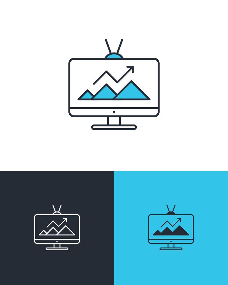 Marketing Data Analysis on Television vector