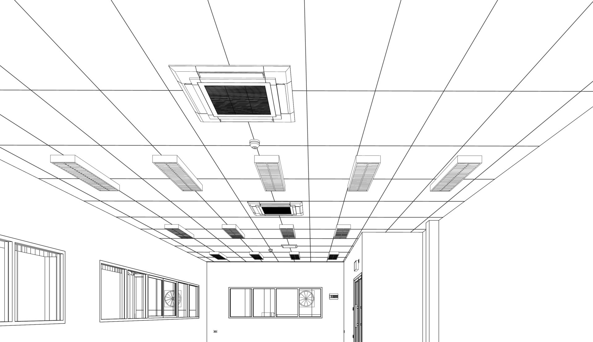 3D illustration of building project 21794321 Vector Art at Vecteezy