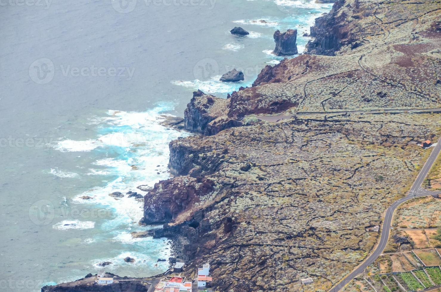 Scenic coastal view photo