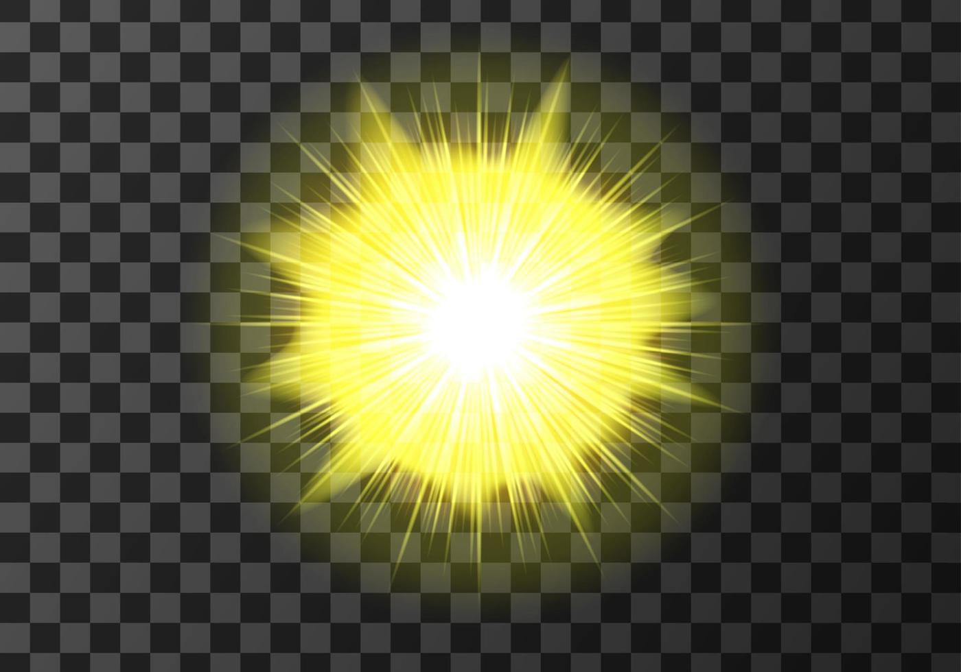 Sun disk with rays, weather meteo icon vector