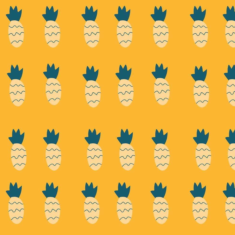 pineaple background vector illustration design