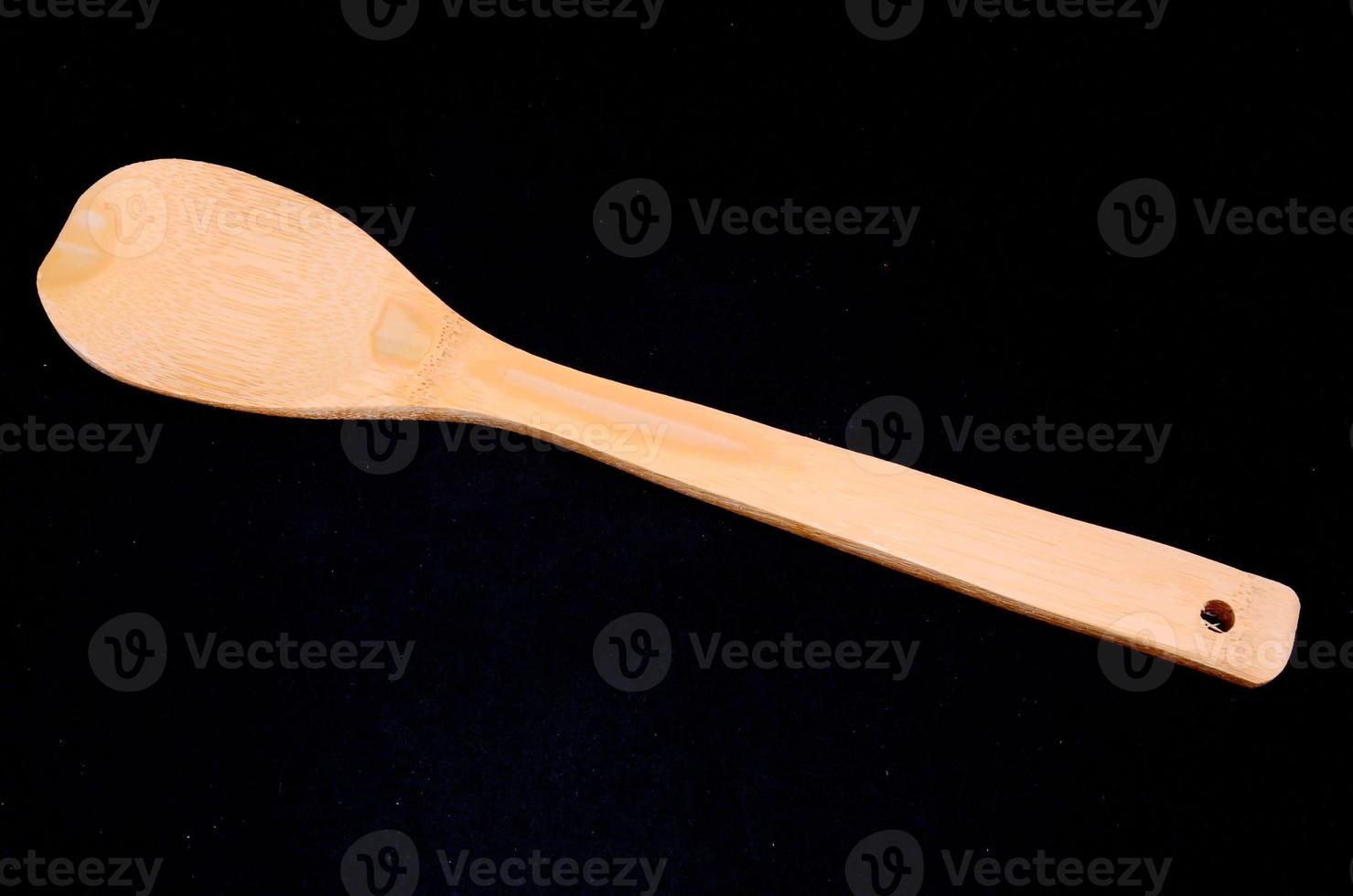 Wooden spoon utensil photo